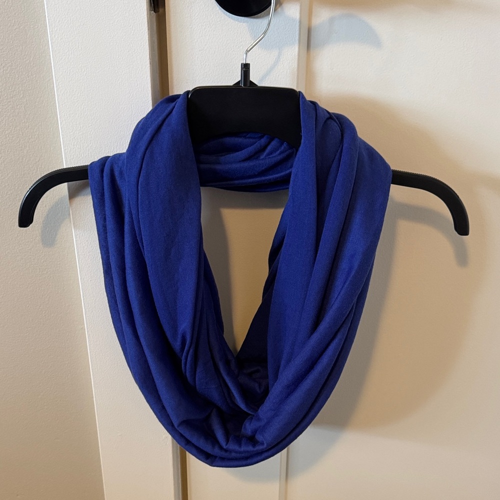 3/$15 royal blue/purple infinity scarf